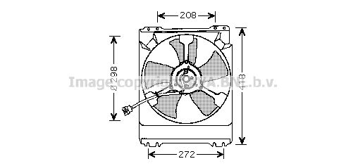 AVA QUALITY COOLING Ventilaator,mootorijahutus SU7501
